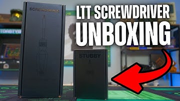 LTT Screwdriver Unboxing & Review!!
