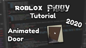How to Make an Animated Door Like Piggy! | Roblox Studio Tutorials