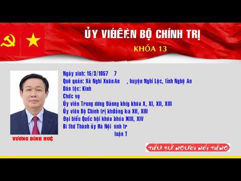 Chân Dung 3/18 Ủy Viên Bộ Chính Trị Khóa 13 Quê Nghệ An