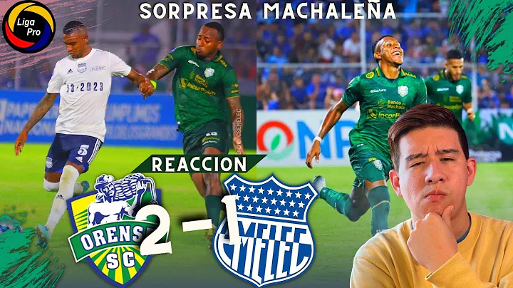 REACCION - ORENSE SC 2 VS EMELEC 1 - LIGA PRO 2023