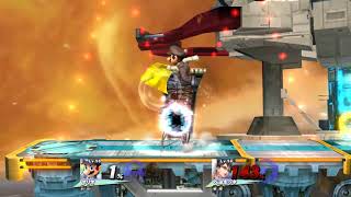 スマブラWiiU アミーボ マリオvsベヨネッタ