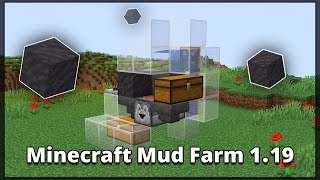How to Make an Easy Minecraft Mud Farm 1.19 Under 5 Minutes!!
