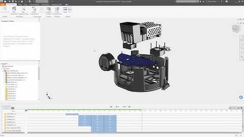 Разнесенные виды и анимацияв AutoCad Inventor