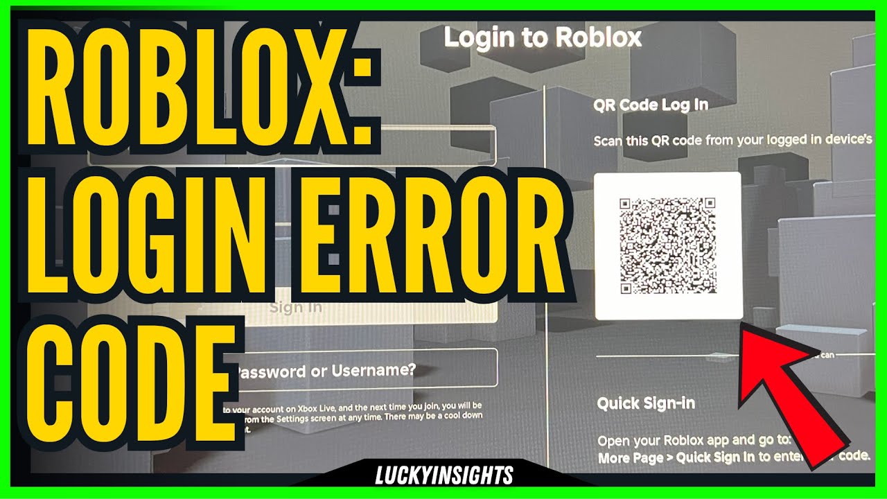 Roblox: How to Fix Unable to Login to Roblox Account Error Codes Tutorial! (Xbox Series X/S)