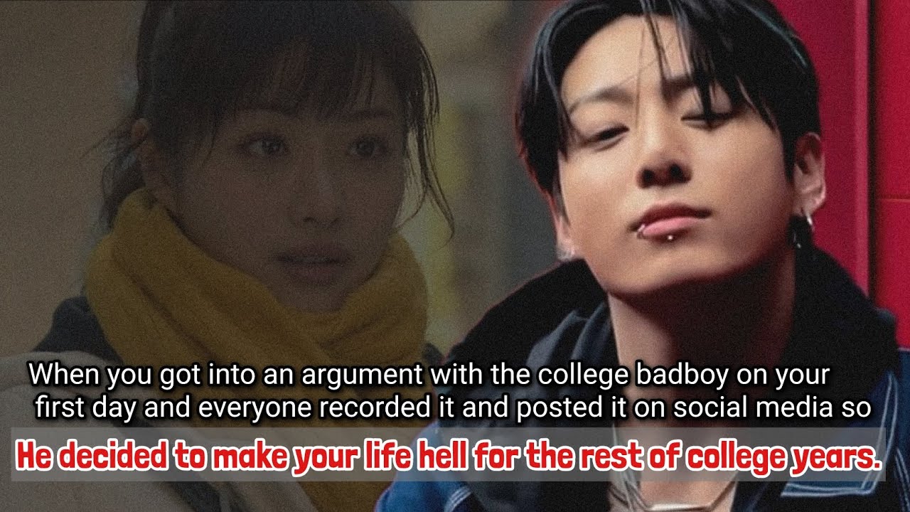 When you got into an argument with the college badboy on your first day and everyone recorded -