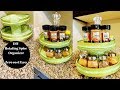 DIY Foamboard Rotating Spice Organizer- Kitchen Organization IPantry OrganizationI Reallife Realhome