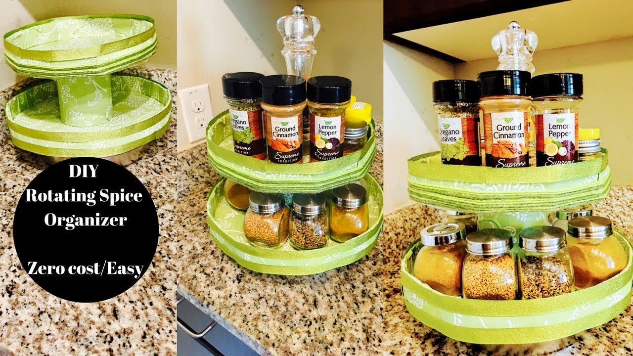 Kitchen Organization: Cheap and Easy Spice Cupboard