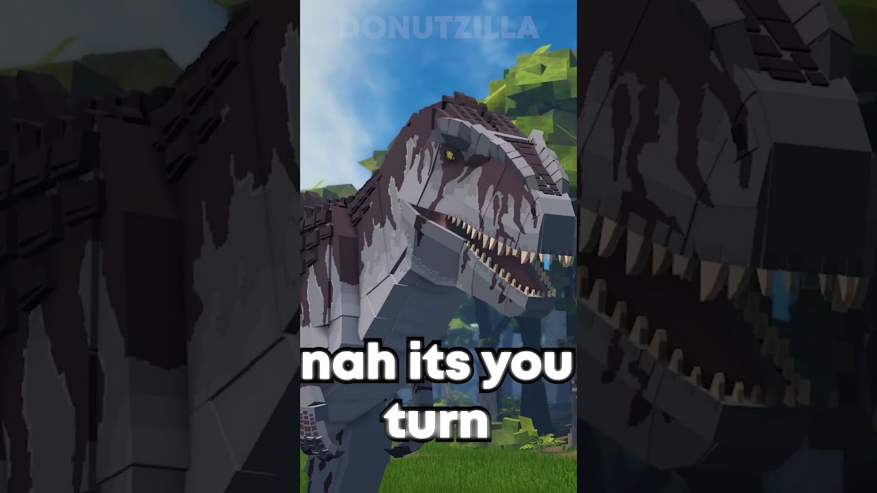 Giga Got Revenge Roblox Jurassicworld Jurassicblocky Shorts