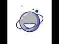 How to draw a planet. Adobe Illustrator #short #shorts #школаиллюстрации #adobeillustrator