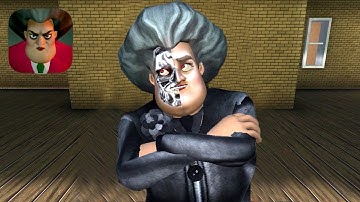 Scary Teacher 3D  Terminator New Update Part 19 Gameplay Walkthrough (IOS ANDROID)