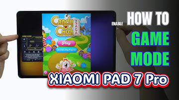 How to Enable Game Mode on Xiaomi Pad 7 Pro