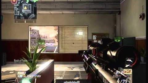 Black Ops 2 - Wallbang - Quickscope across map!