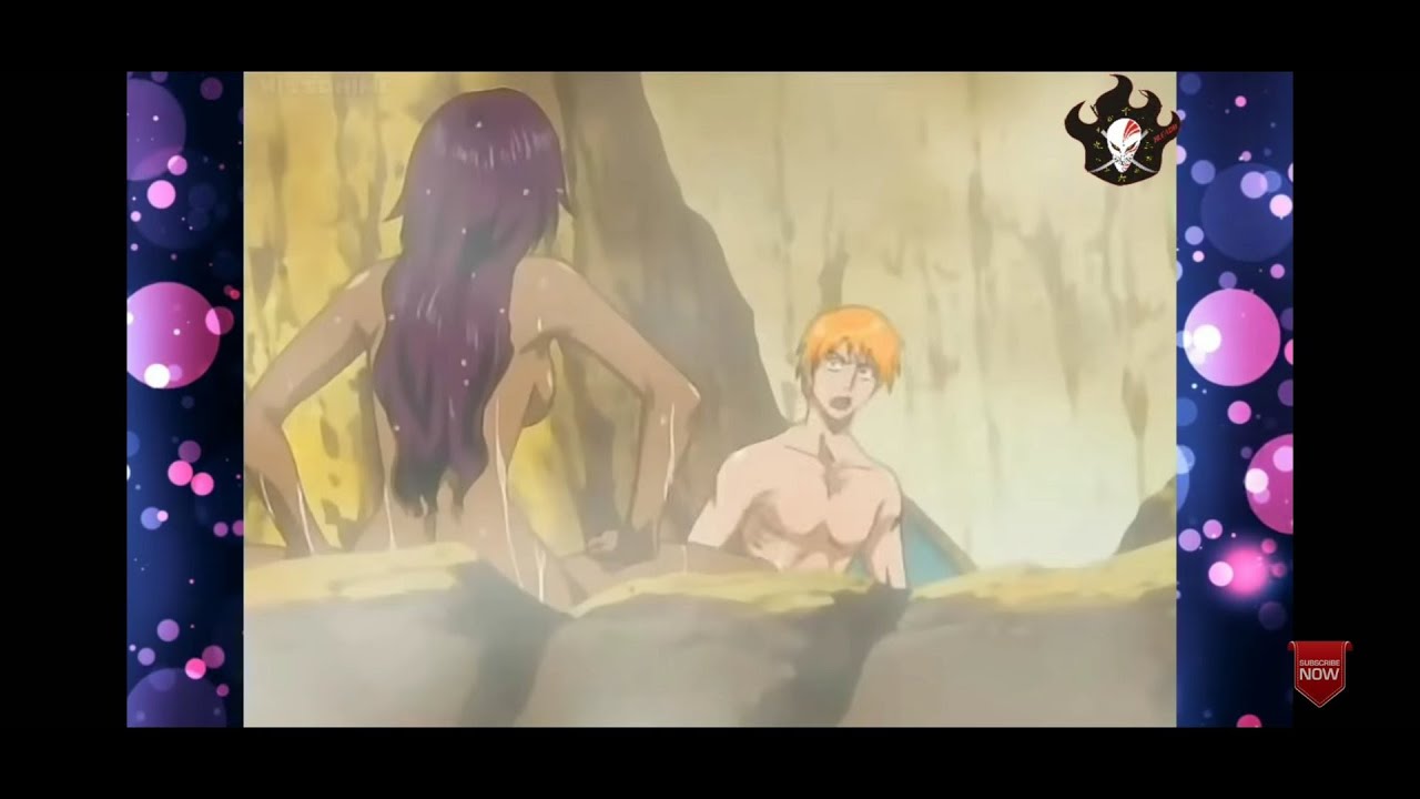 Ichigo sees yoruichi naked