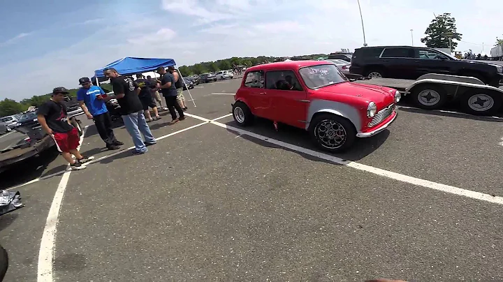 austin Mini with supercharged K20