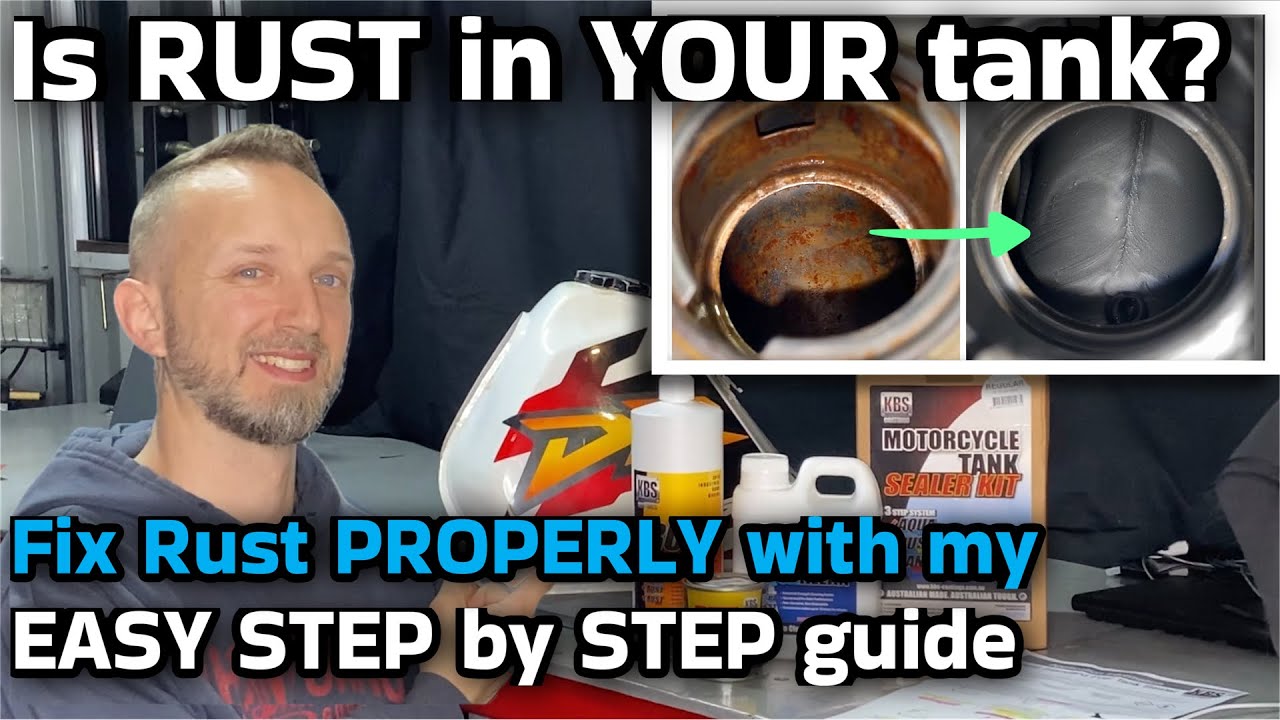 How to PROPERLY rust treat and SEAL your tank, EASY STEP BY STEP GUIDE ...