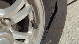 Replacing Travel Trailer Tires after Belt Separation on Goodyear Endurance | Now We Roam