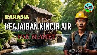 Kisah Inspiratif: Membuat Listrik Tenaga Air dengan Bahan Kayu