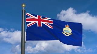 Flag of the Bahamas (1953–1964)