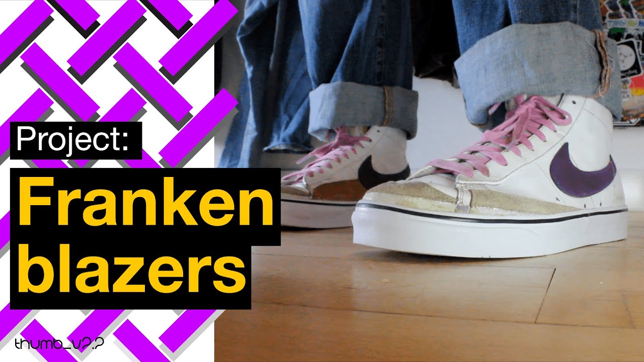 Blazer 77 mid sole swap with Vans authentic: Will it work? - YouTube