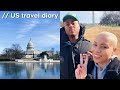back in the US for the first time in over a year! // travel diary