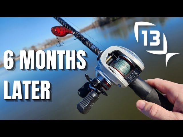 NEW REVIEW!! 13 Fishing Defy Black Cranking Rod! 