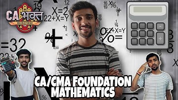 L6. CA/CMA FOUNDATION MATHS | INDICES