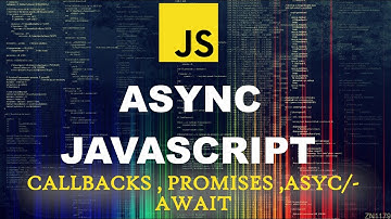 Asynchronous JavaScript - (Callbacks, Promises , Async/Await)