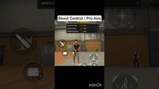 100% Headshot Trick | Pro Aim Control#freefire #freefire2026 #sensitivitysettings