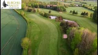 Burghill Valley Golf Club  fly over