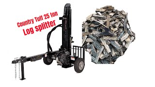 Country Tuff 25 Ton Log Splitter   4K