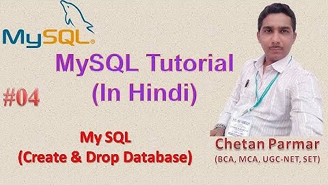 How to Create and Drop a Database in MySQL using PHP | 2020 | In Hindi