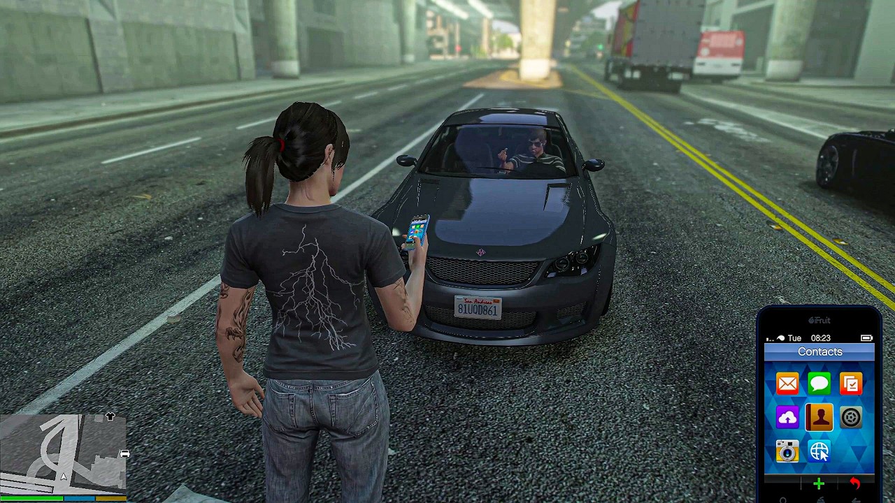 GTA 5 Amanda Calls Tracy But Her Number Is Deleted Then Attack NPCs | Infinite Play