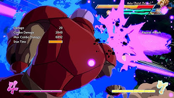 dbfz - super dash extended combo