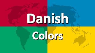 Learn Danish part 3 | Colors