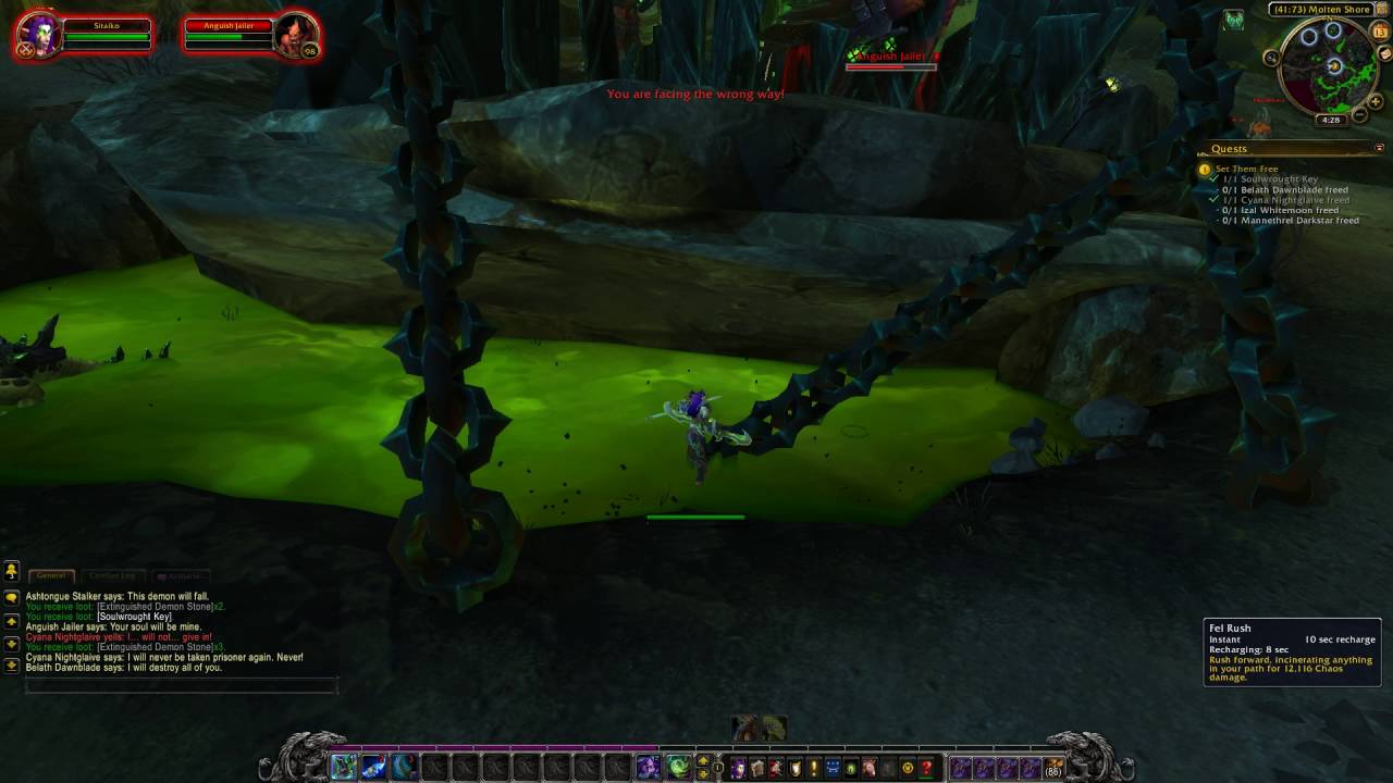 Demon Hunter Quest 3 Set Them Free (WoW, Legion, Alliance) YouTube