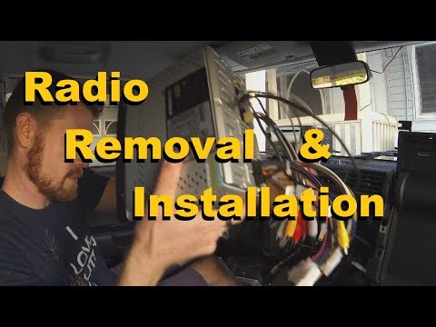 Fj Cruiser Radio Removal And Installation Youtube