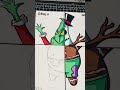 Drawing with posca markers but in 4 styles! *christmas edition* Pt.3
