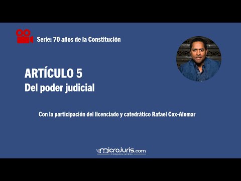 Poder Judicial - Serie: 70 Aniversario de la Constitución