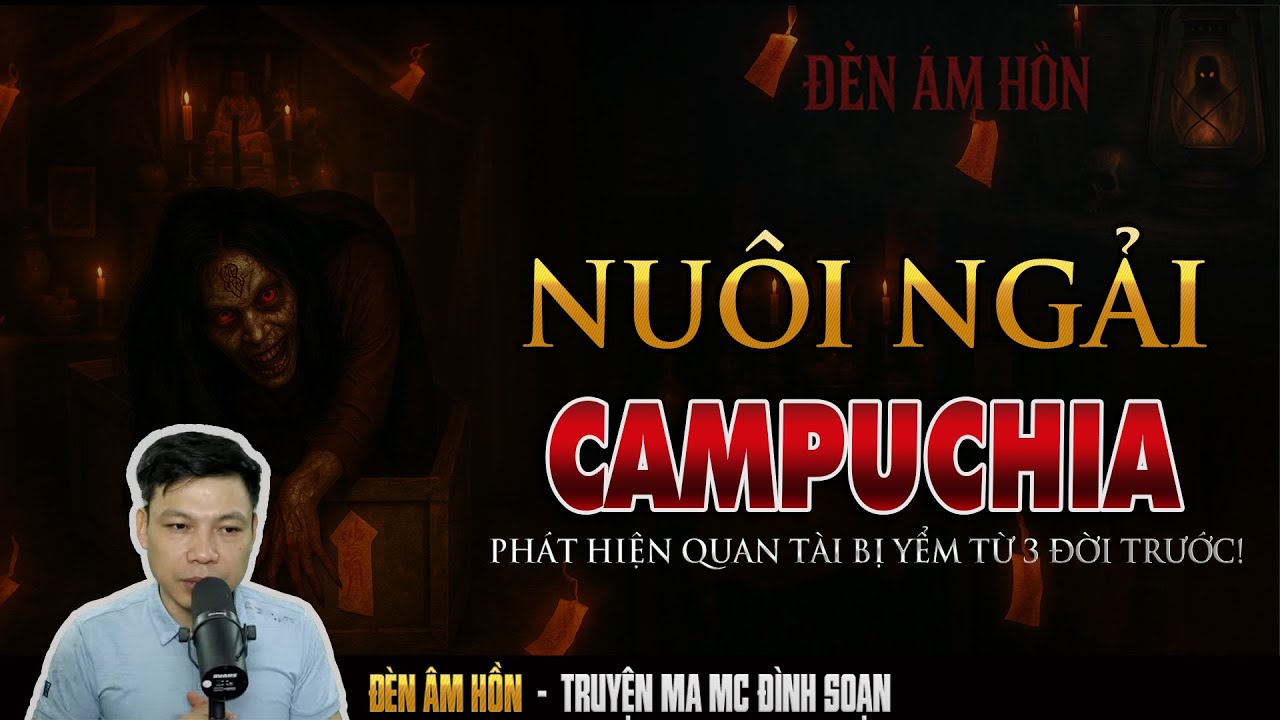 🩸 Truyện Ma MC Đình Soạn – NUÔI NGẢI CAMPUCHIA | ĐẤT HỒN ÂM MA BỊ THẦY PHÁP NUÔI NGẢI YỂM BÙA