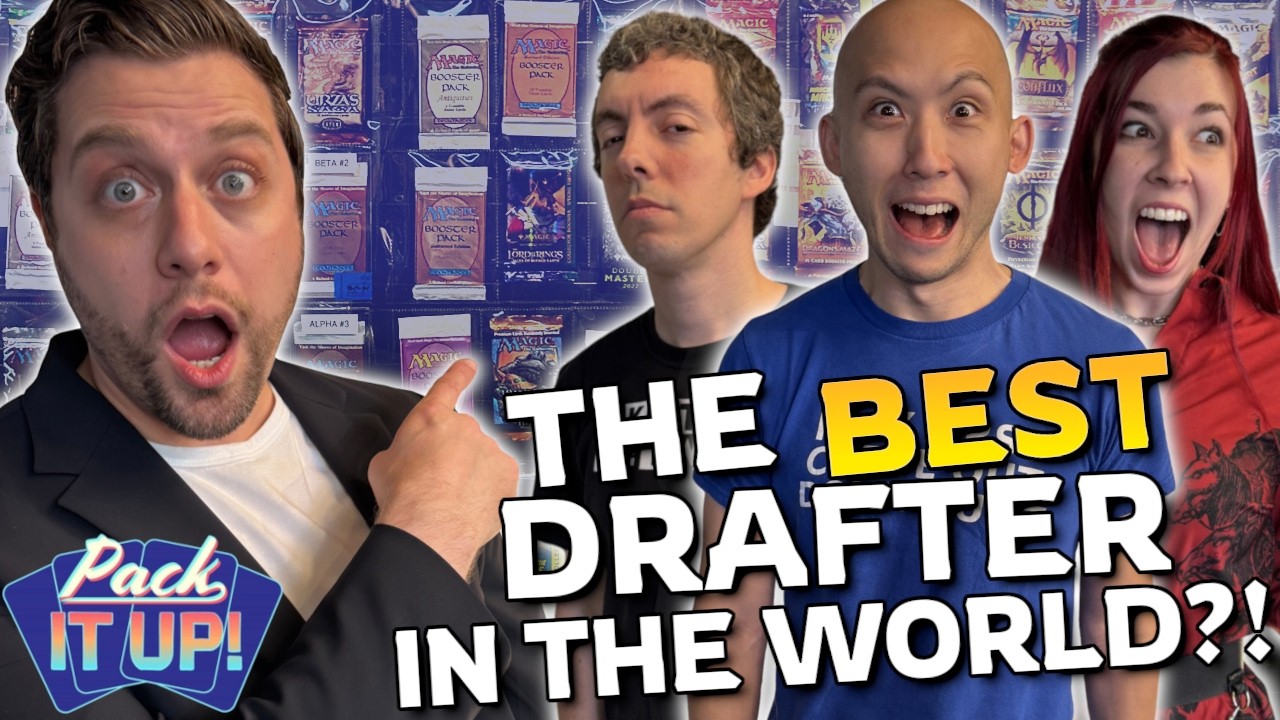 Chaos Draft With Every Magic Pack EVER | Numot, Jim Davis & Emma Skyeward join Pack it Up! - Ep. 14