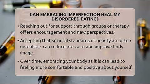 Can Embracing Imperfection Heal My Disordered Eating? - Inside Body Image