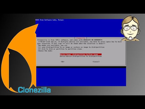 Clonezilla - Installation und Start (1/3)