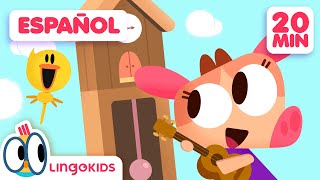 A cantar con CANCIONES DE ANIMALES INFANTILES 🐧🐮 Lingokids en Español