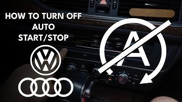 Audi C7: Enable Start/Stop Memory & Button Deactivation OBDEleven