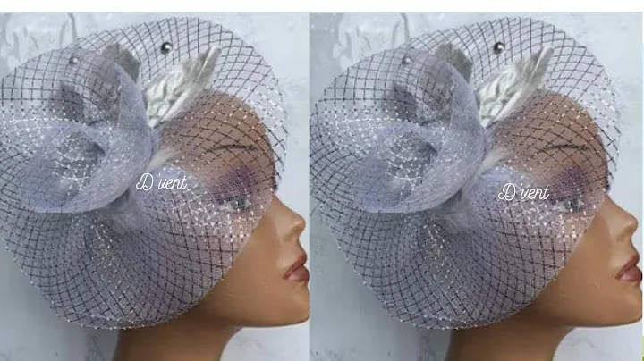 HOW TO MAKE THIS TRENDY CUTE CRINOLINE FASCINATOR