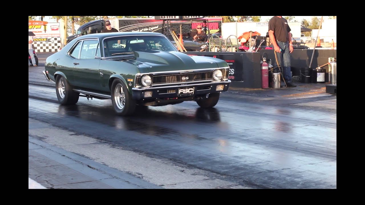 Fastest Street Car MT 275 Radial vs 28x10.5 Slick YouTube