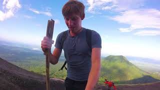 Hiking San Cristobal Volcano in Leon Nicaragua