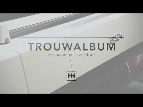 Trouwalbum maken door bruidsfotograaf Studio Hoge Heren Rotterdam