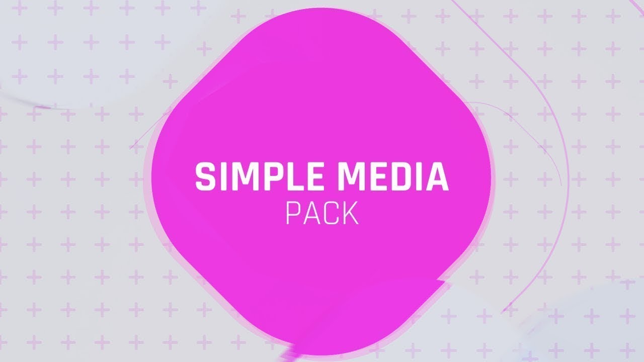 Simple Media Pack for Filmora 9