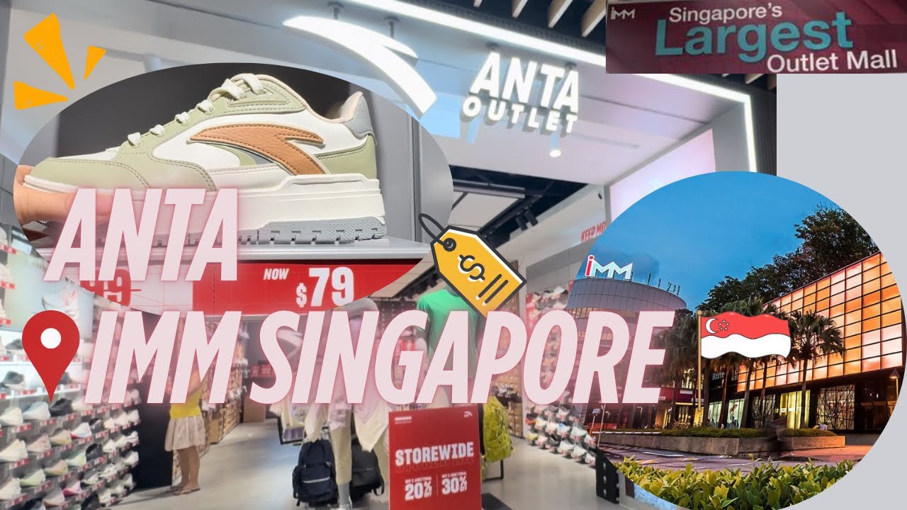 Anta Outlet Shopping at IMM Singapore | June 2025 | Price in SGD + Malaysia RM & Indonesia Rupiah 💸🔥